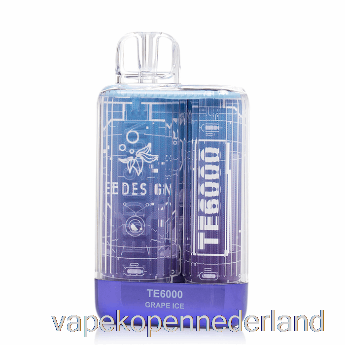 Vape Nederland Eb Te6000 Wegwerp Druivenijs